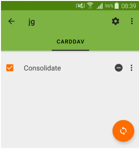 CardDav-AndroidListeProfile
